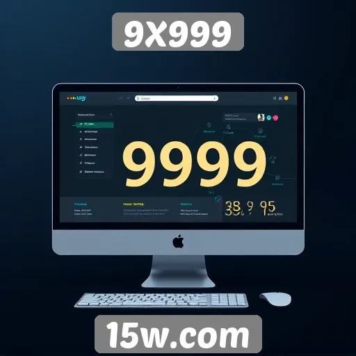 Análise da interface de usuário do site 9X999